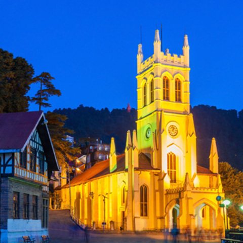 SHIMLA  MANALI TOUR PACKAGE - 4 NIGHTS/5 Days (2 SHIMLA & 2 MANALI)